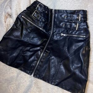 Forever 21 pleather skirt